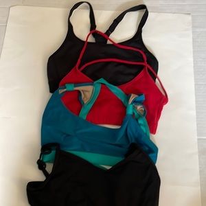 Sports Bra top bundle of 4 Oxygen c9 Capezio Katrina size M